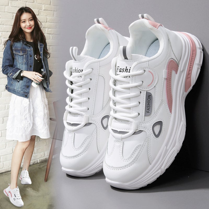 Dad'S Shoes Women'S Student Sports Women'S Shoes Large Size Fleece-Lined Warm Cotton Shoes - Image 3